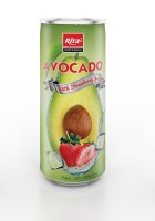 250 мл Авокадо с клубникой